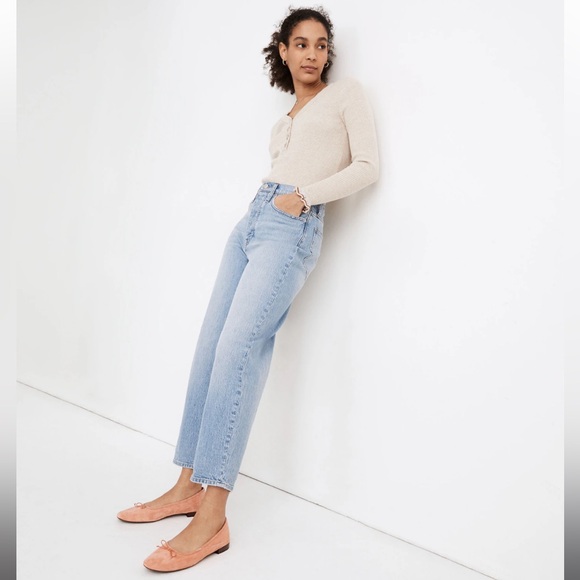 Madewell Balloon Jeans in Hewes Wash - Picture 2 of 9